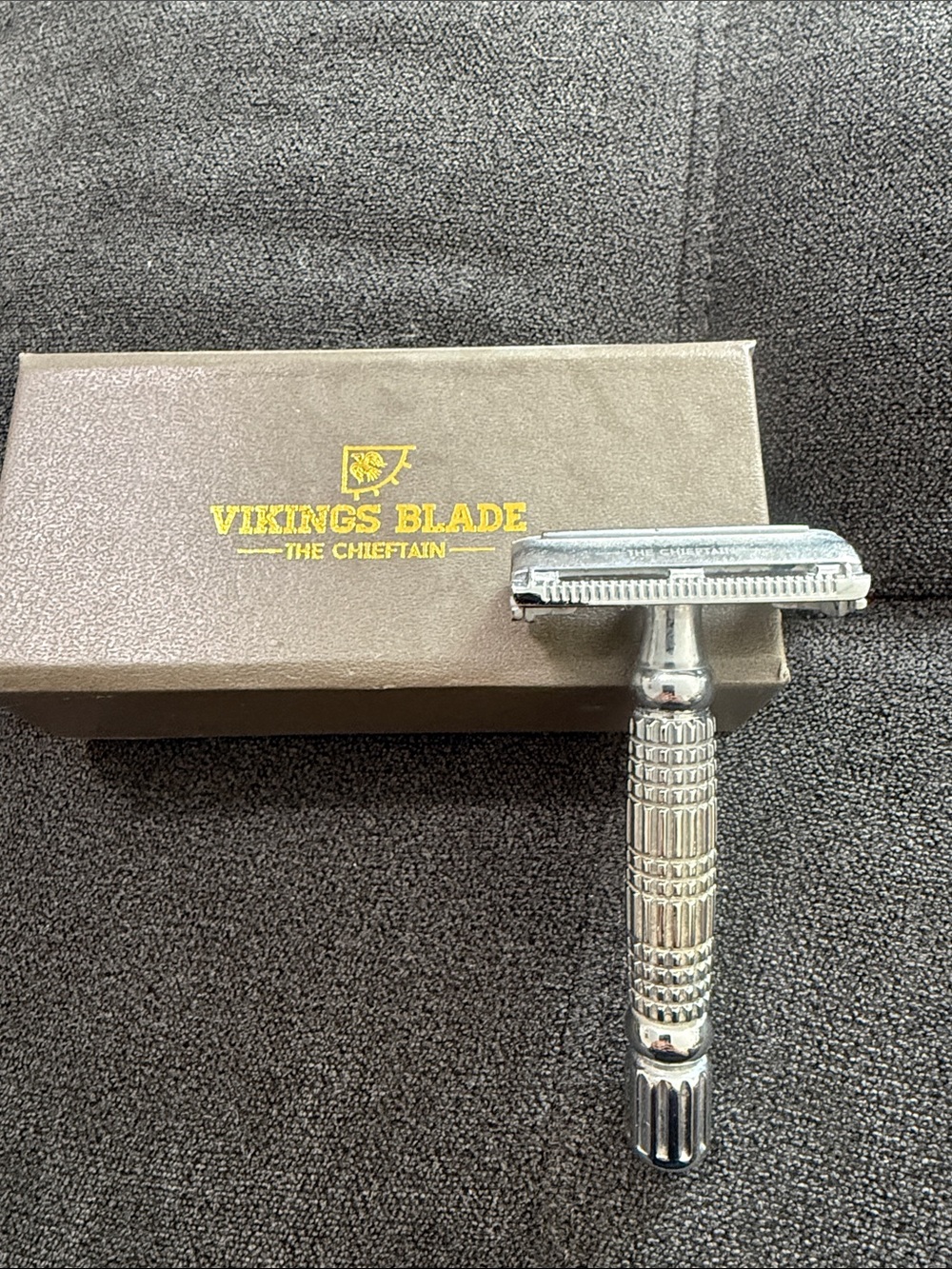 The Chieftain Chrome Safety Razor - Silver